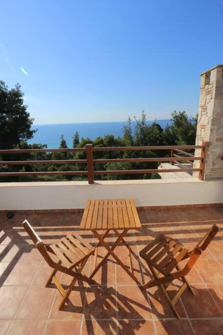 Beautiful View Villa In Possidi, Halkidiki Kalandra Dış mekan fotoğraf