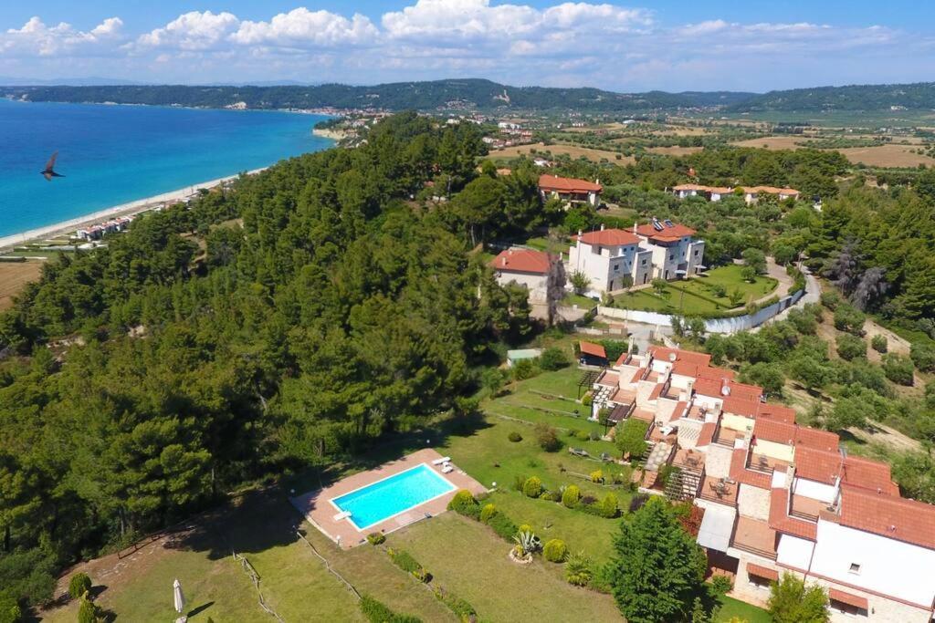 Beautiful View Villa In Possidi, Halkidiki Kalandra Dış mekan fotoğraf