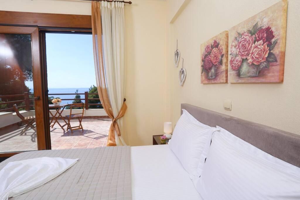 Beautiful View Villa In Possidi, Halkidiki Kalandra Dış mekan fotoğraf