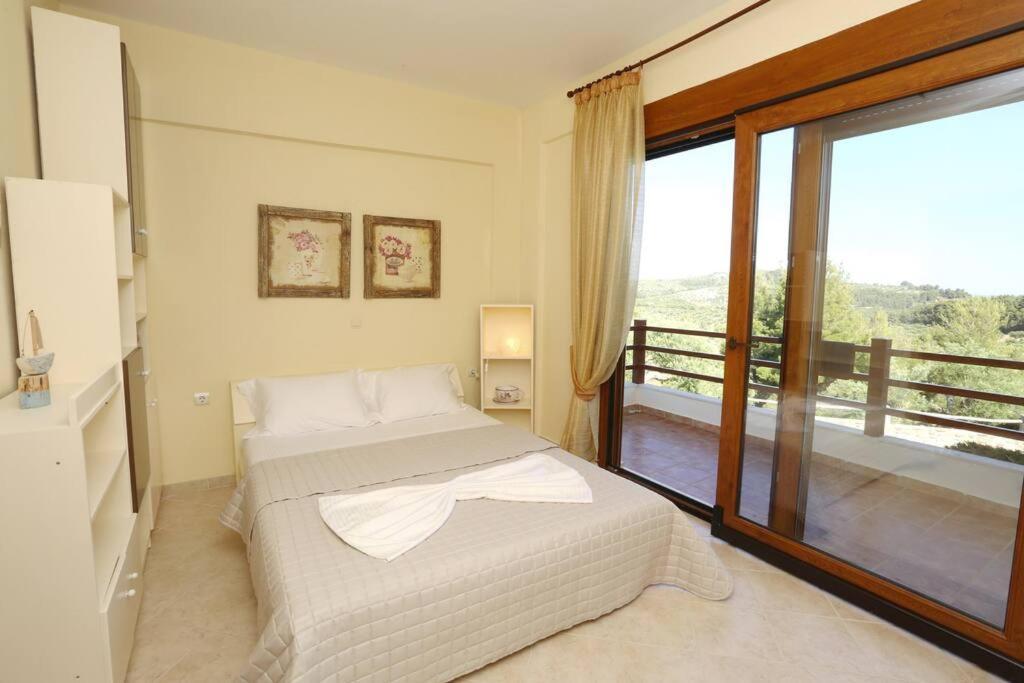 Beautiful View Villa In Possidi, Halkidiki Kalandra Dış mekan fotoğraf